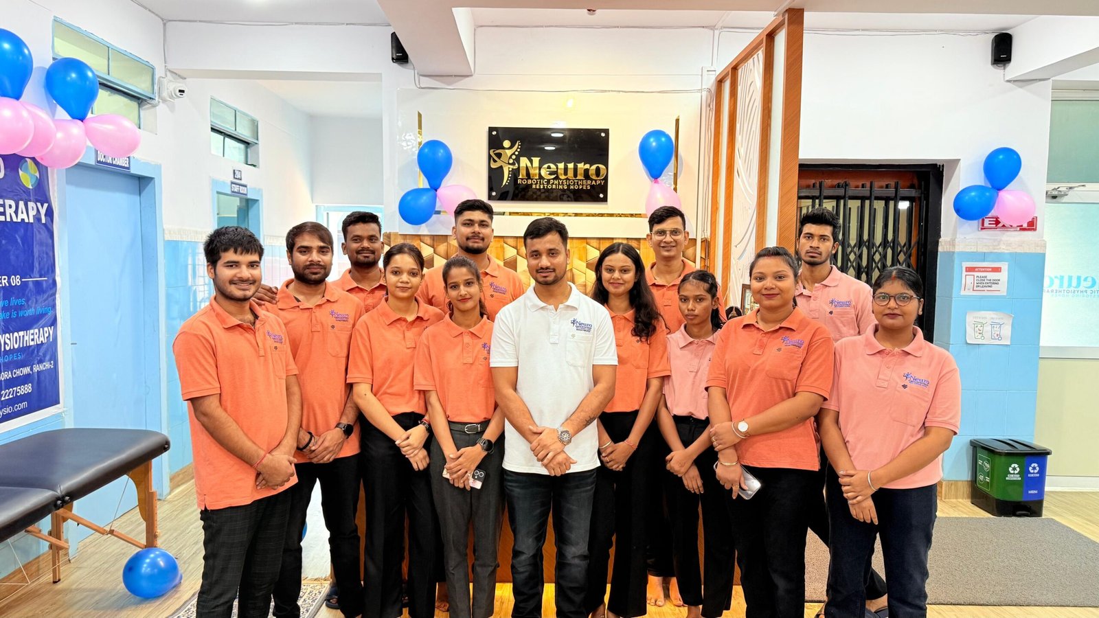 Clinic Reception & Lounge - Neuro Robotic Physiotherapy Ranchi